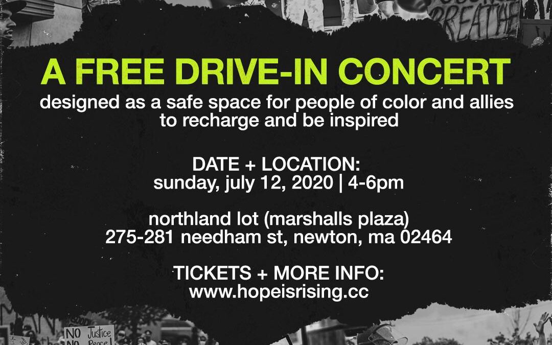 “Hope is Rising” Concert in Newton
